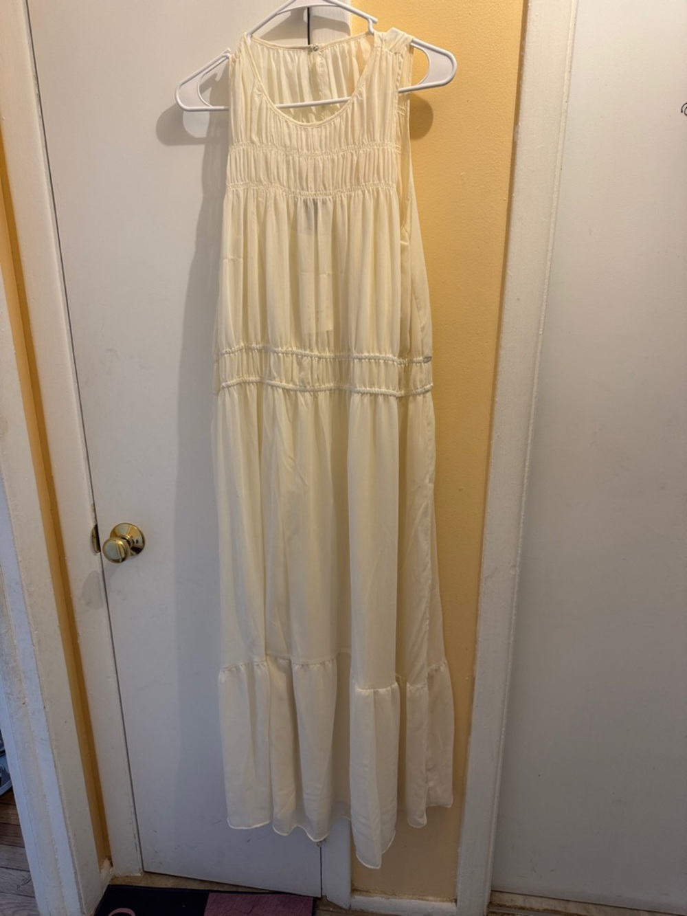 a new day Cream Maxi Dress